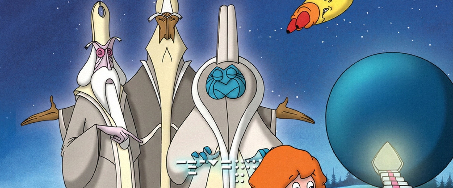 A Cosmic Christmas backdrop