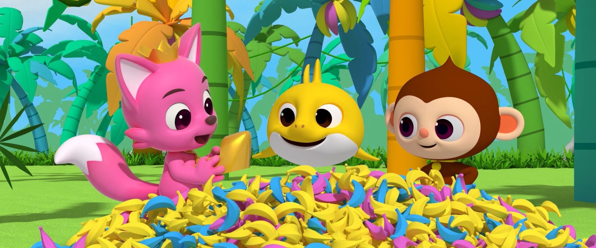 Pinkfong & Baby Shark's Space Adventure backdrop