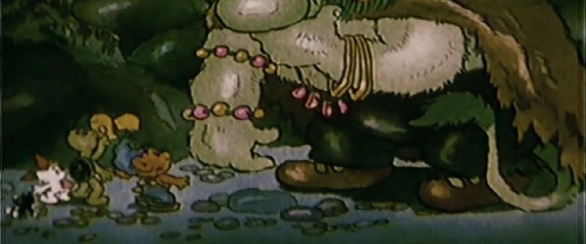 Bamse i Trollskogen backdrop