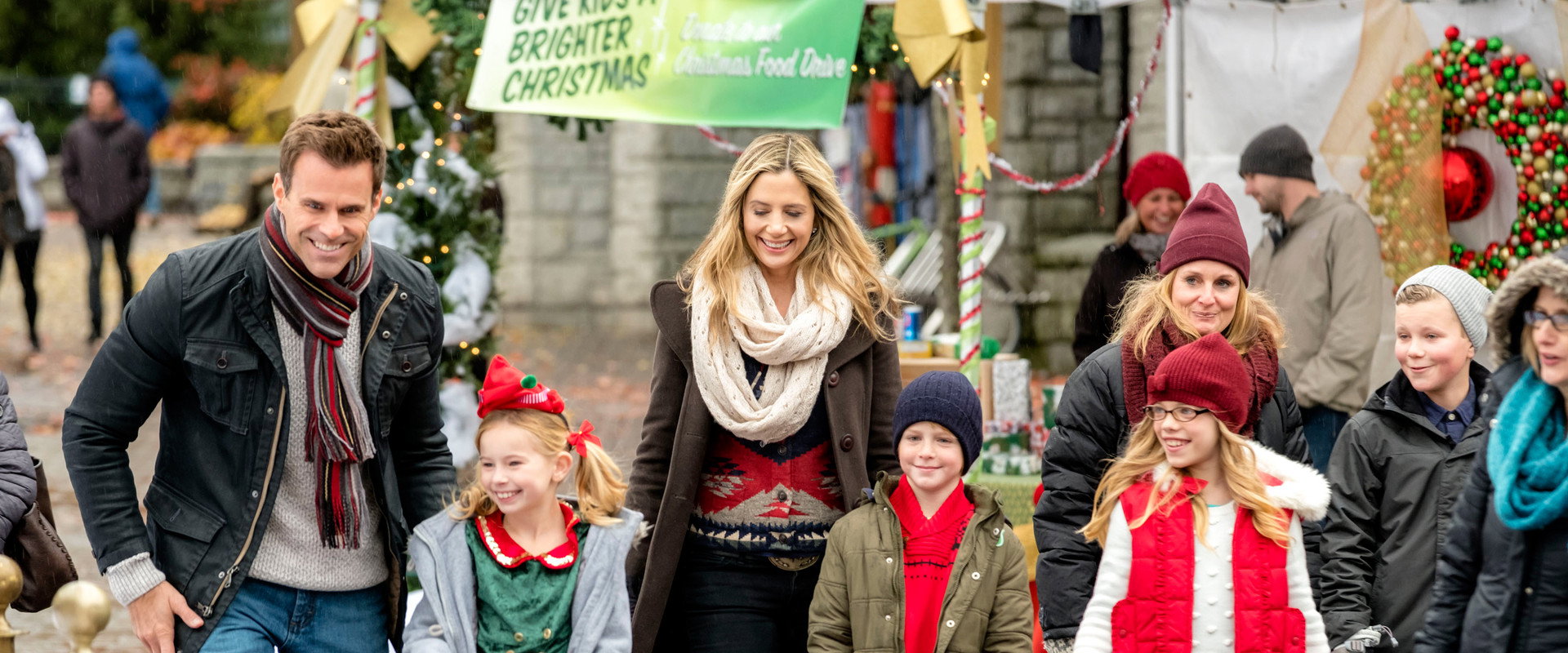 A Christmas to Remember backdrop