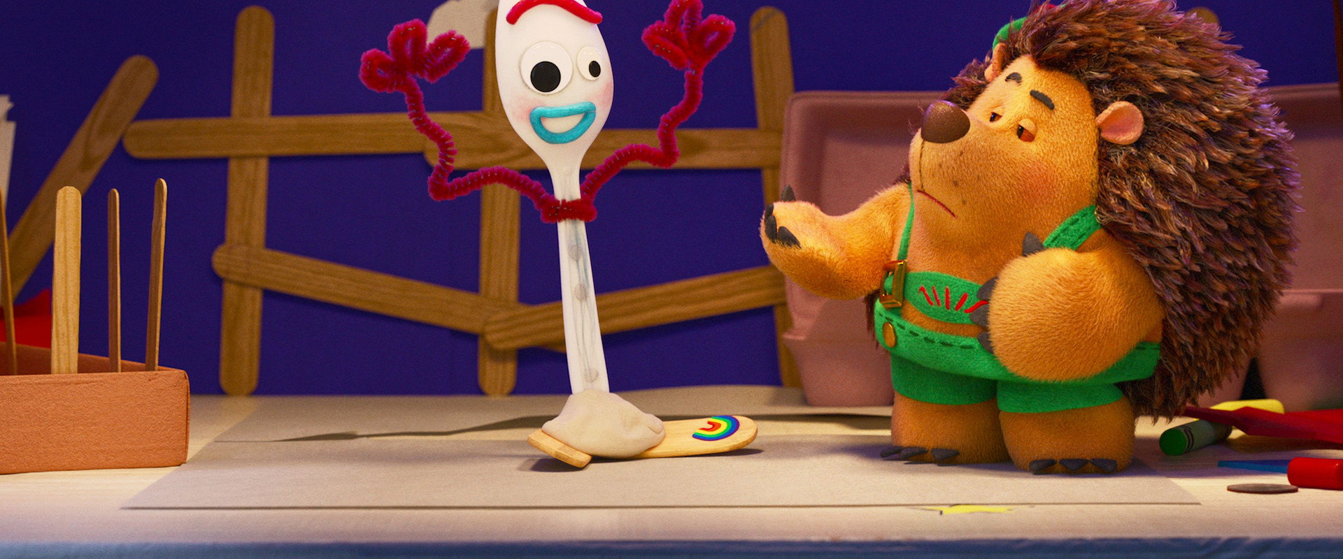 Forky Asks a Question: What Is Art? backdrop