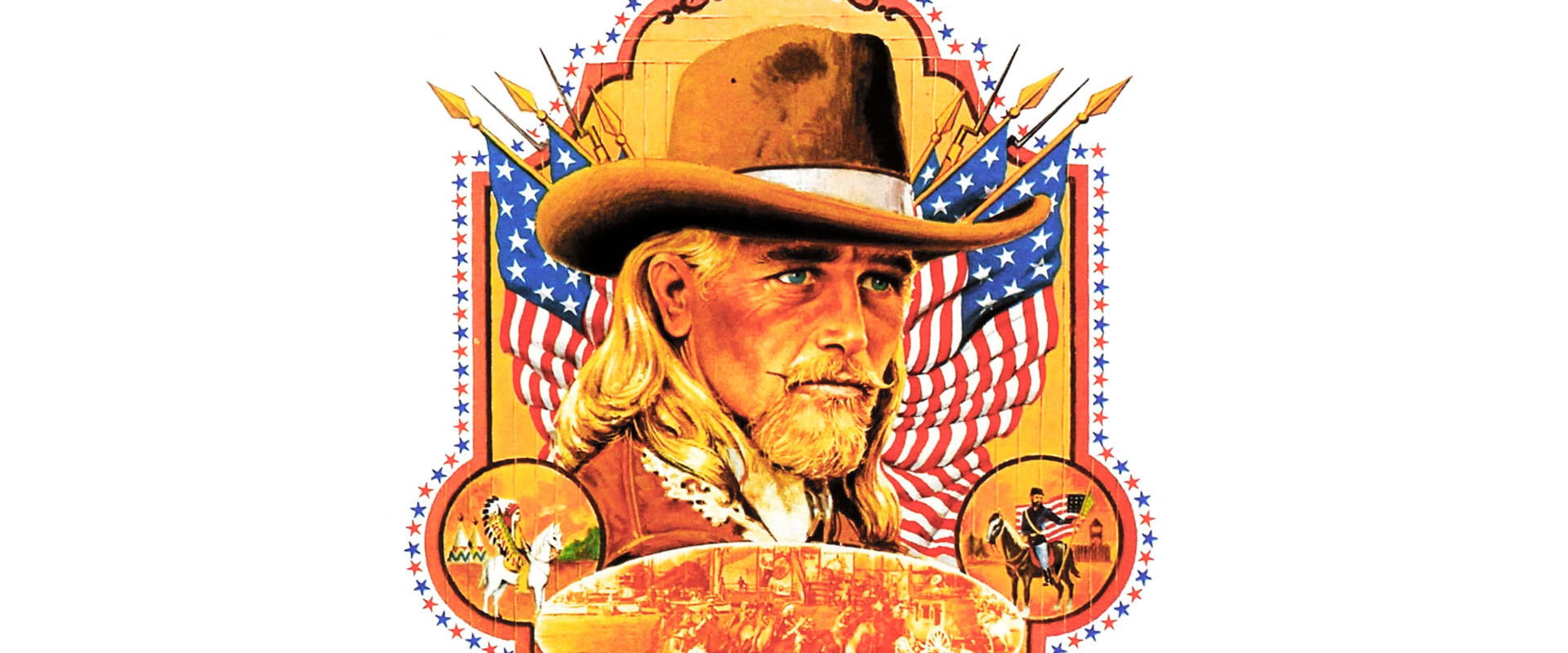 Buffalo Bill and the Indians, or Sitting Bull's History Lesson backdrop