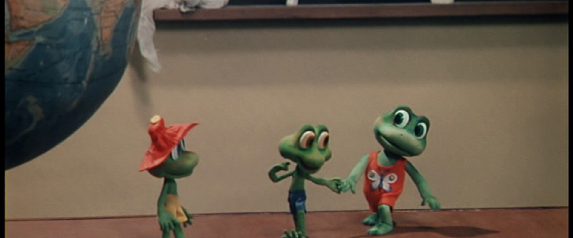 Three Little Froggies #2 backdrop