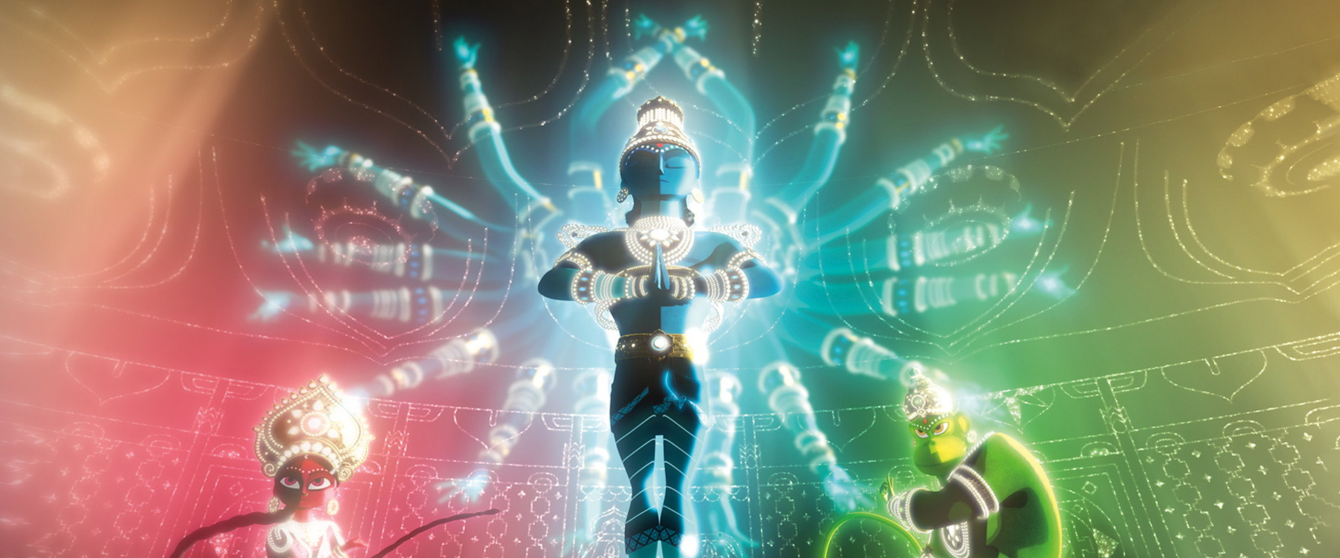 Sanjay's Super Team backdrop