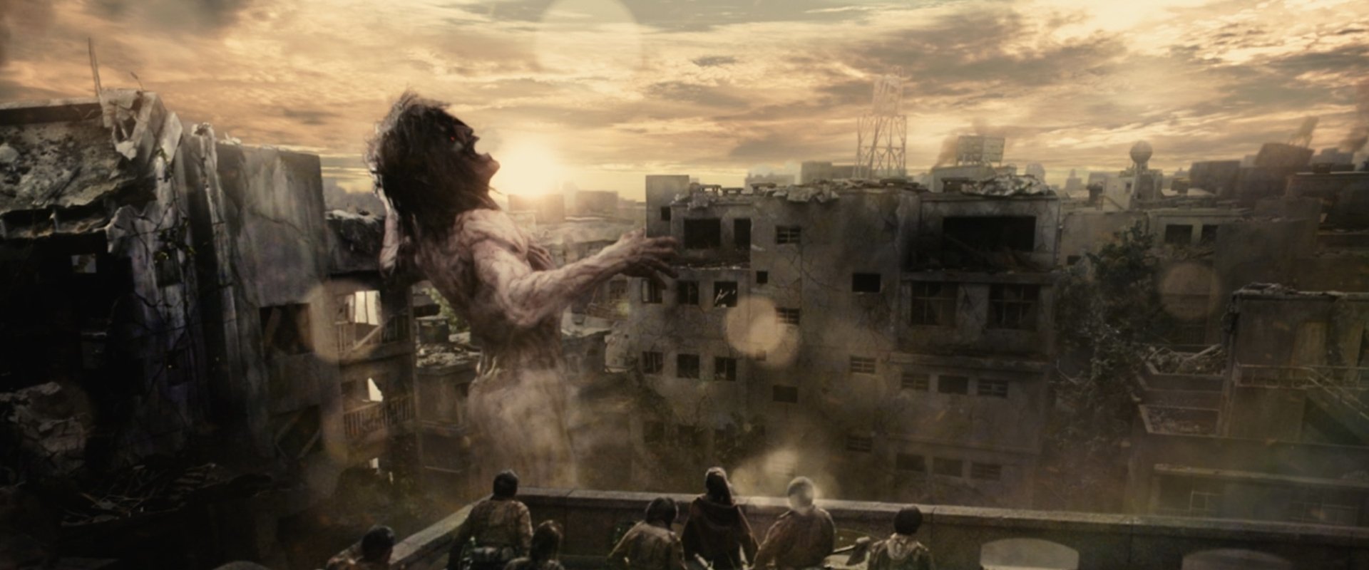 Attack on Titan backdrop