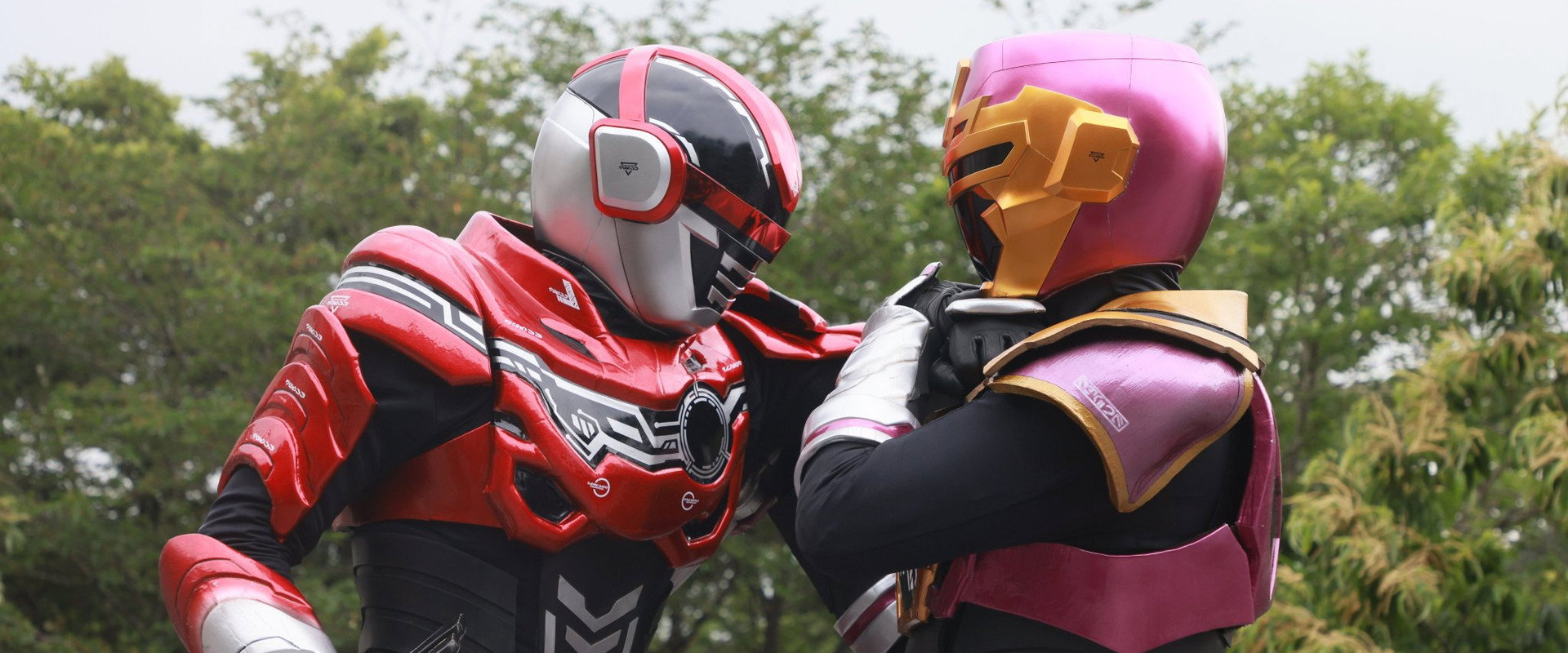 Super Space Sheriff Gavan Infinity VS Raiya backdrop