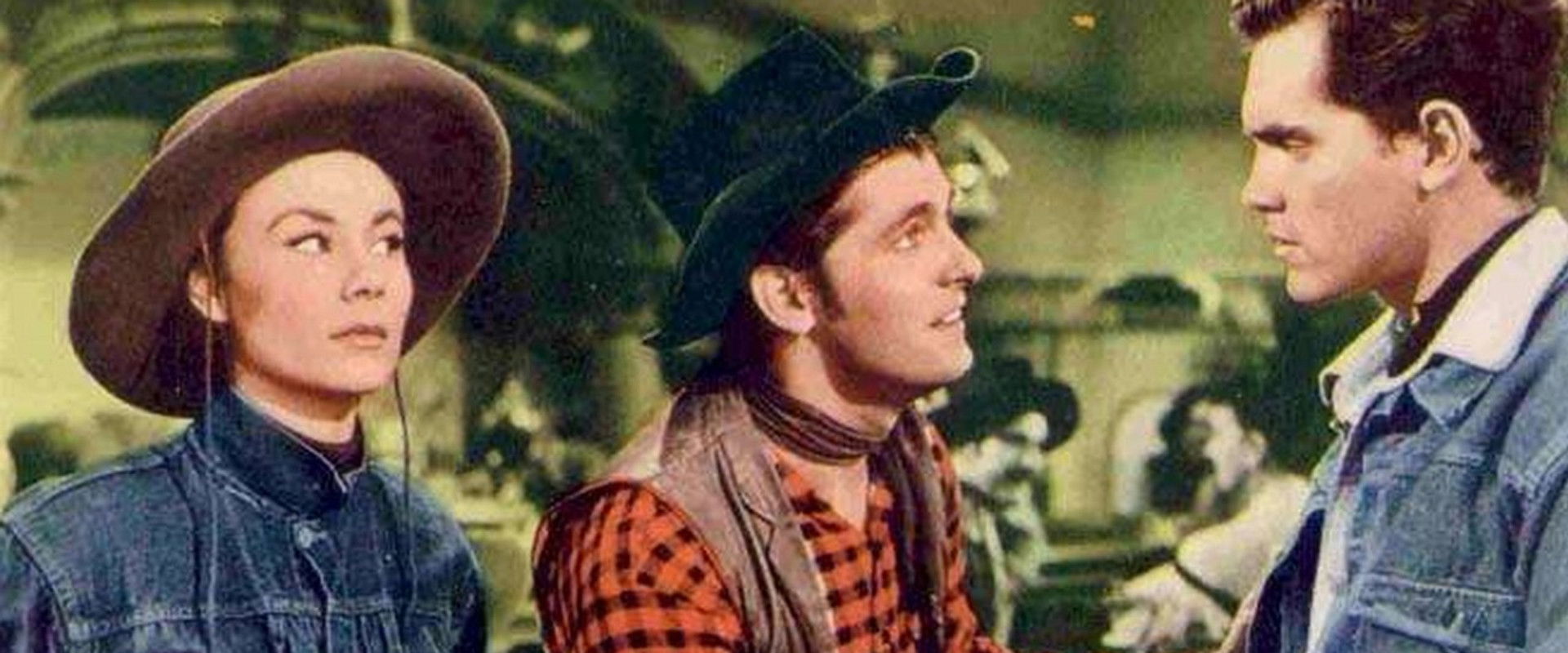 Three Young Texans backdrop