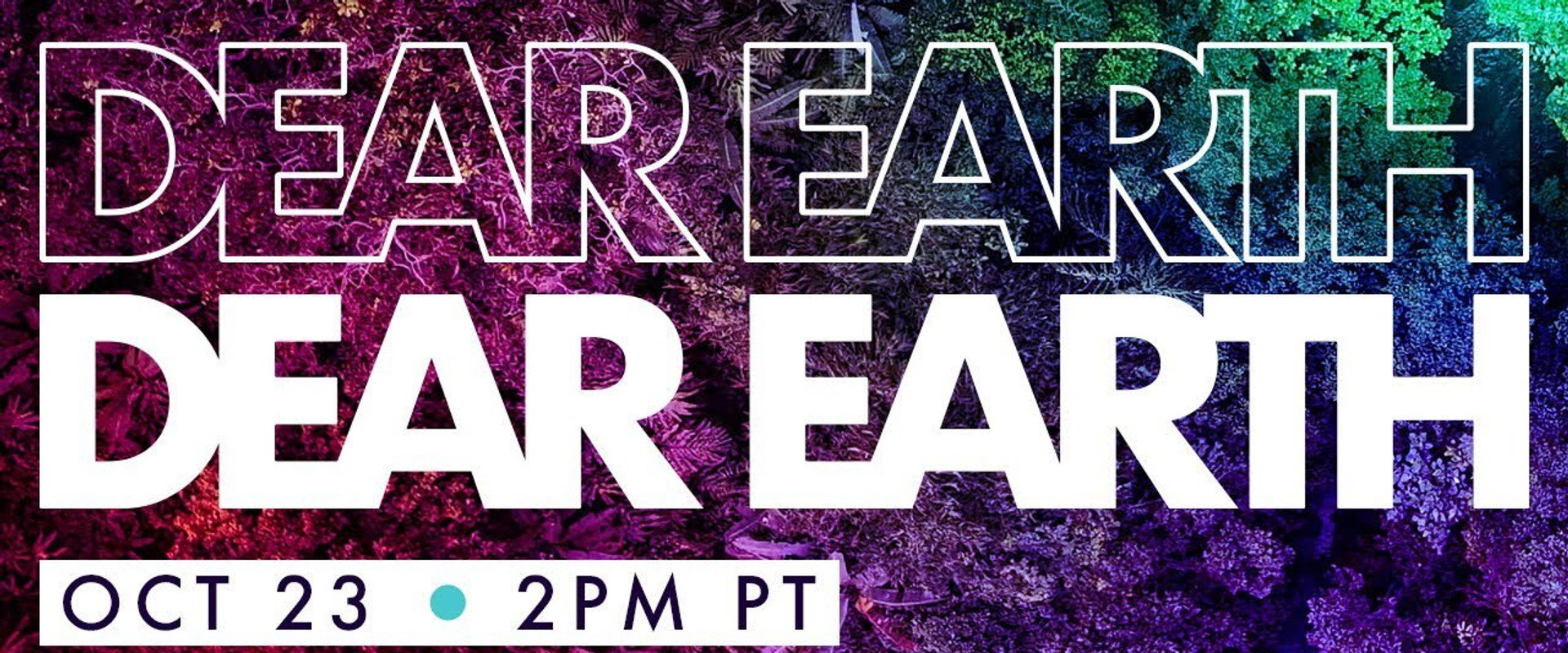 Dear Earth backdrop