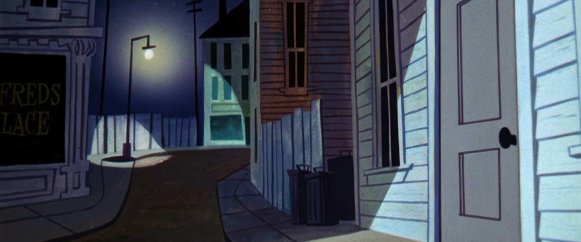 The Last Hungry Cat backdrop