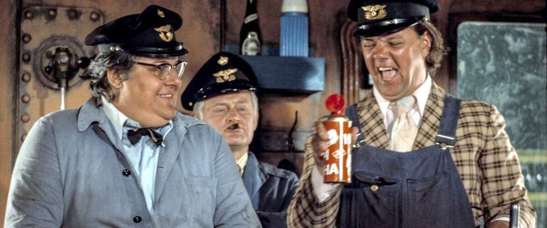 The Olsen Gang on the Track backdrop