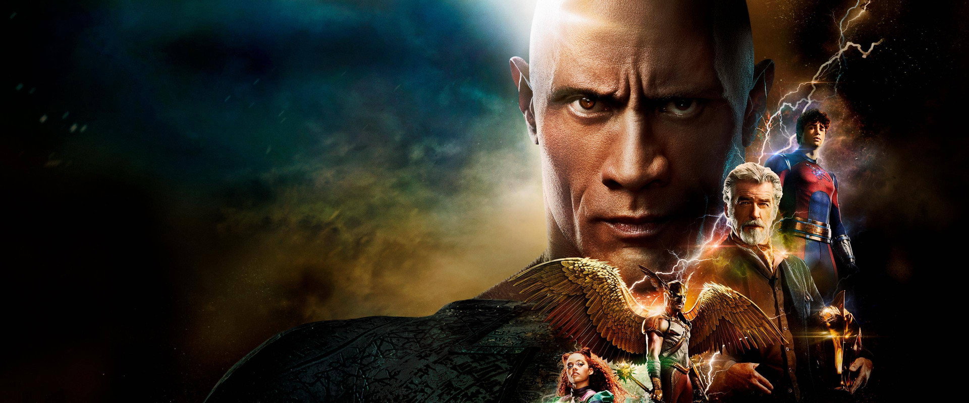 Black Adam: Saviour or Destroyer? backdrop