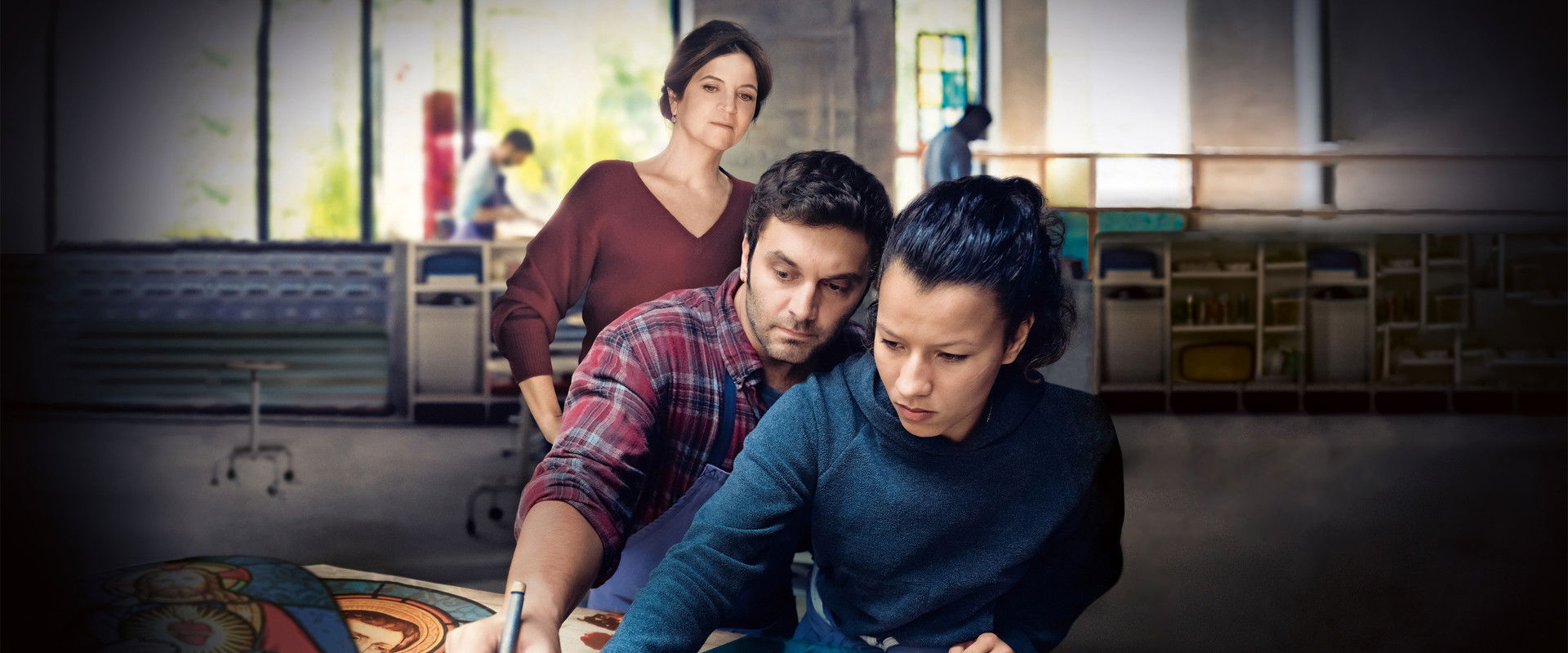 The Companions backdrop