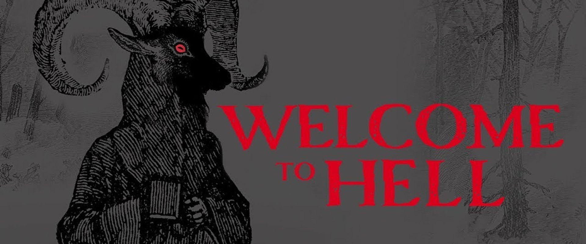 Welcome to Hell backdrop