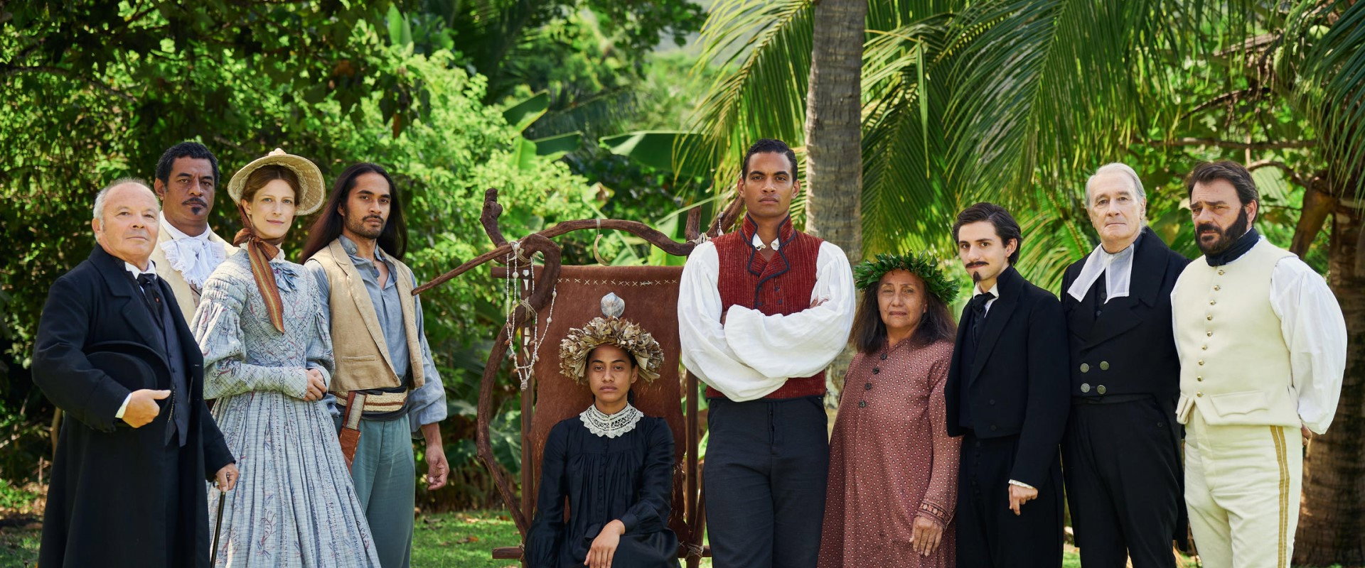 La Dernière Reine de Tahiti backdrop