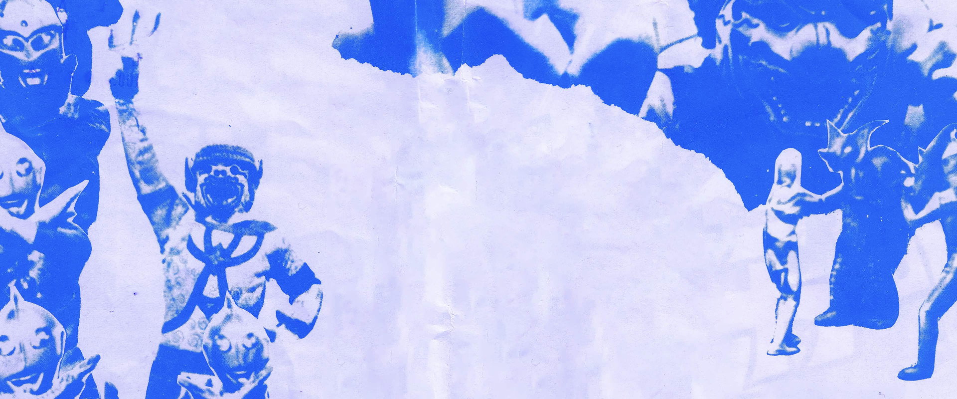 The Ultraman backdrop