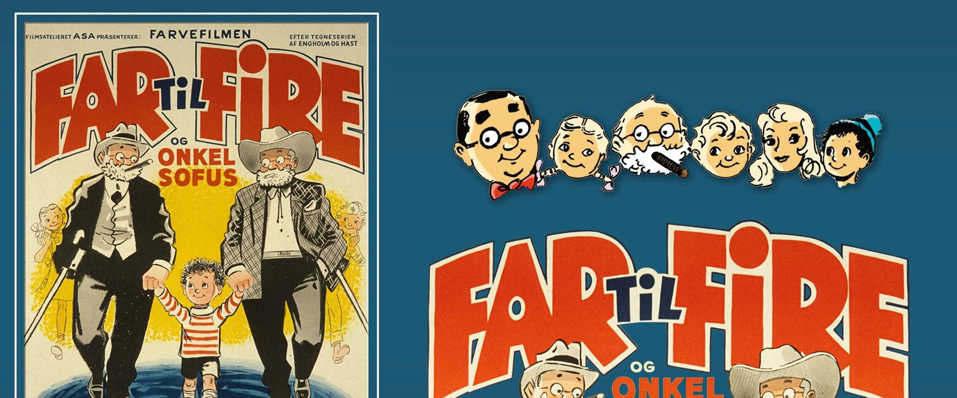 Father of Four: And Uncle Sofus backdrop