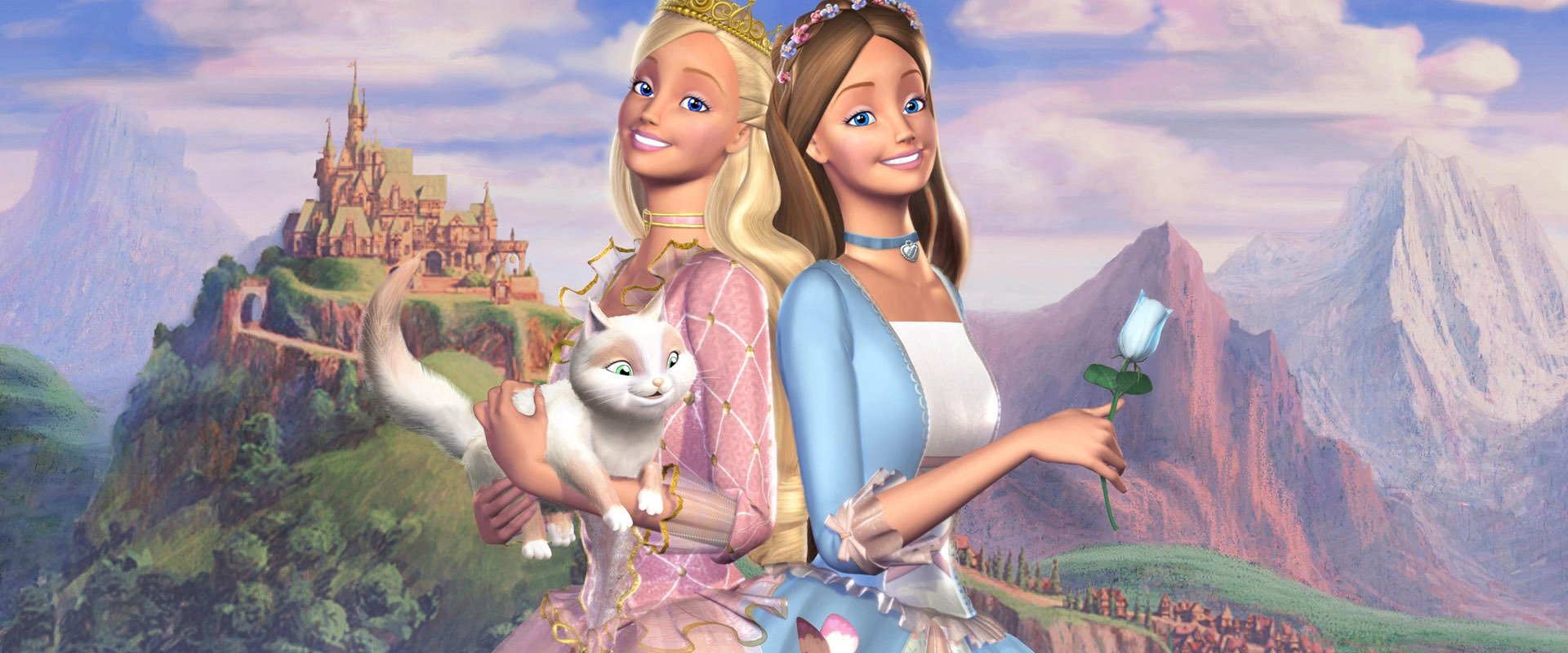 Barbie as The Princess & the Pauper backdrop