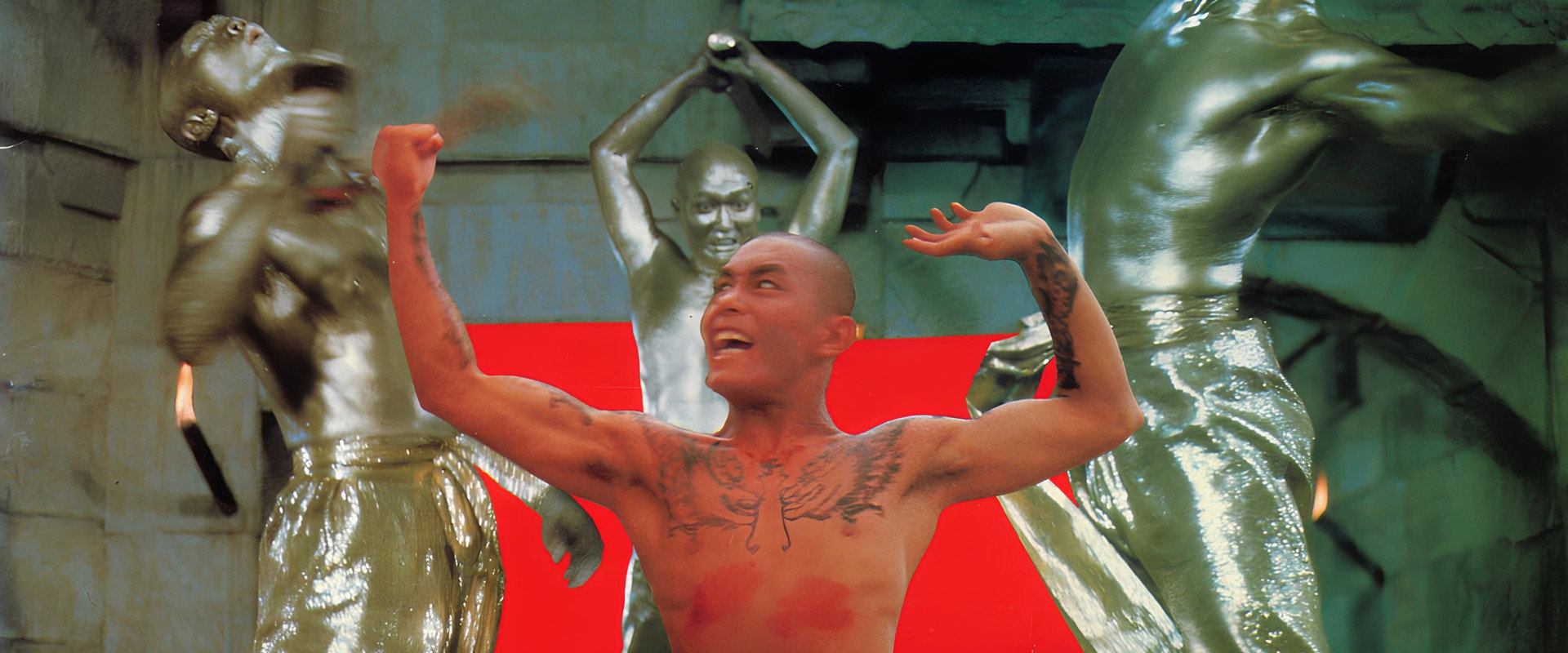 The 18 Bronzemen backdrop