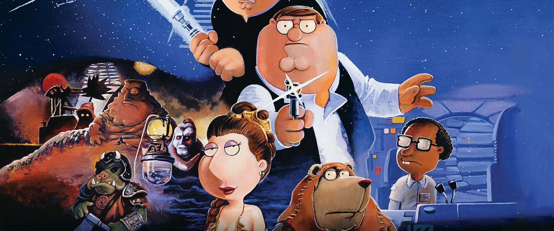 Family Guy Presents: It's a Trap! backdrop