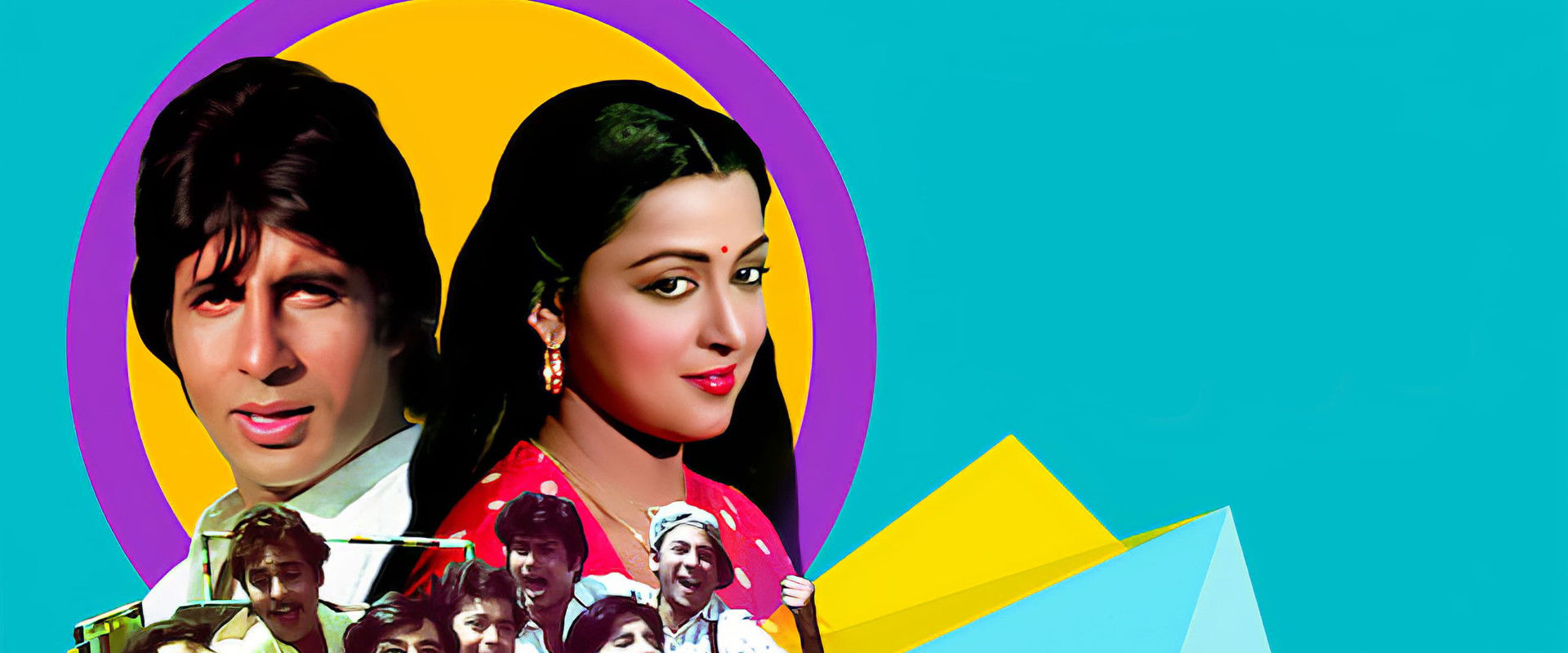 Satte Pe Satta backdrop