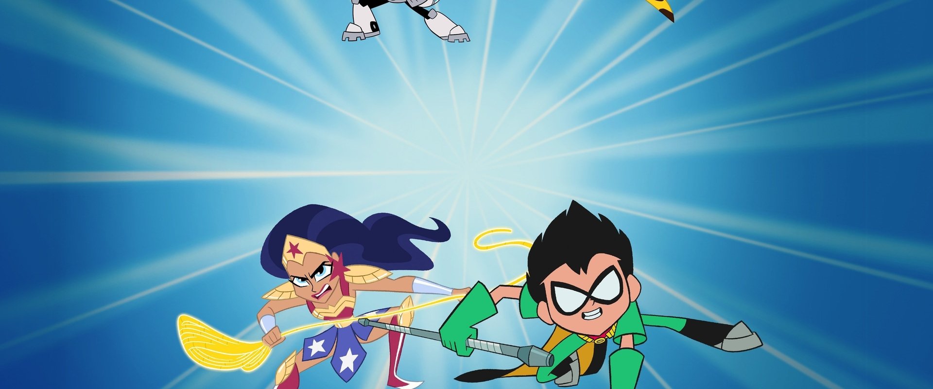 Teen Titans Go! & DC Super Hero Girls: Mayhem in the Multiverse backdrop