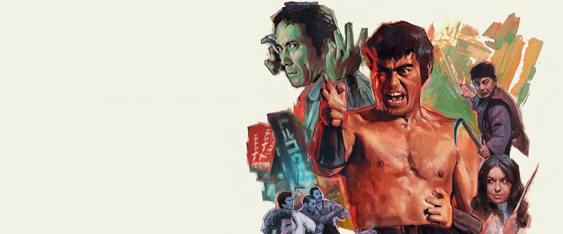 Return of the Street Fighter backdrop