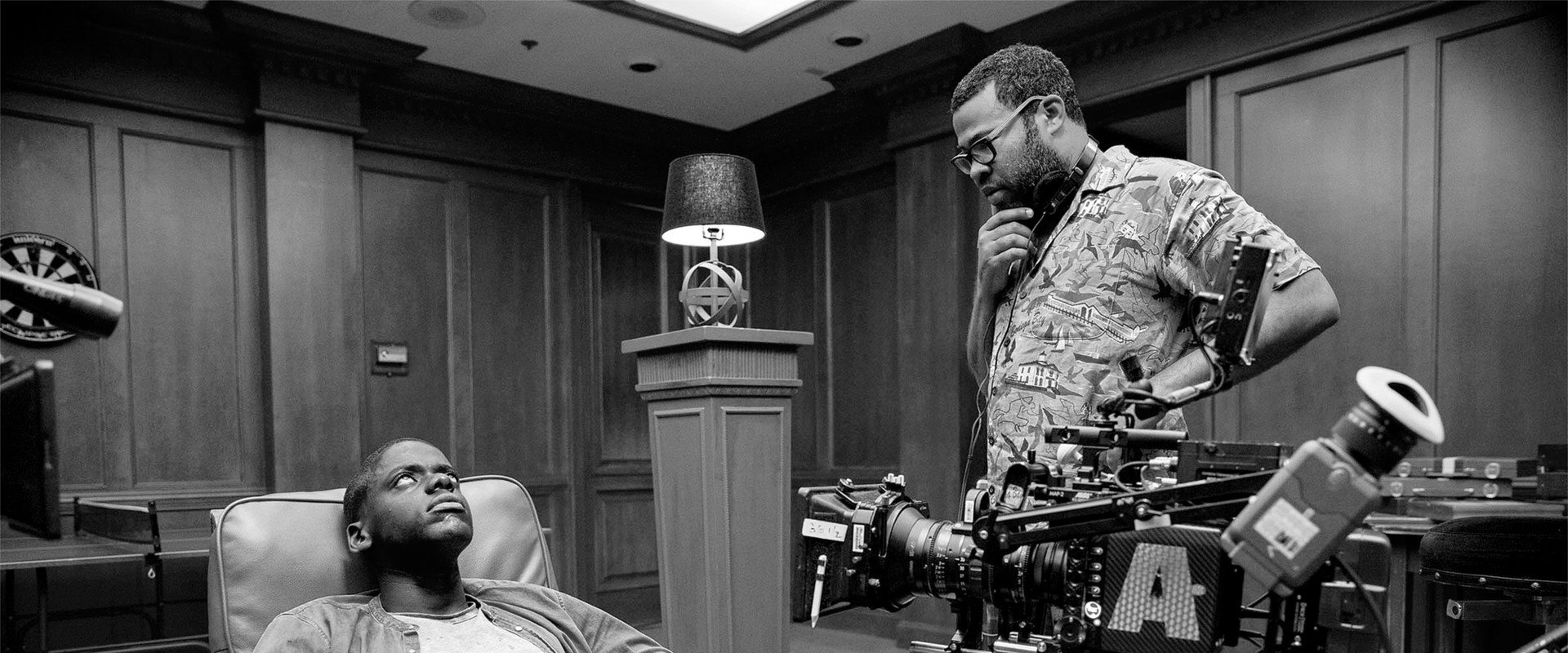 Unveiling the Horror of Get Out backdrop