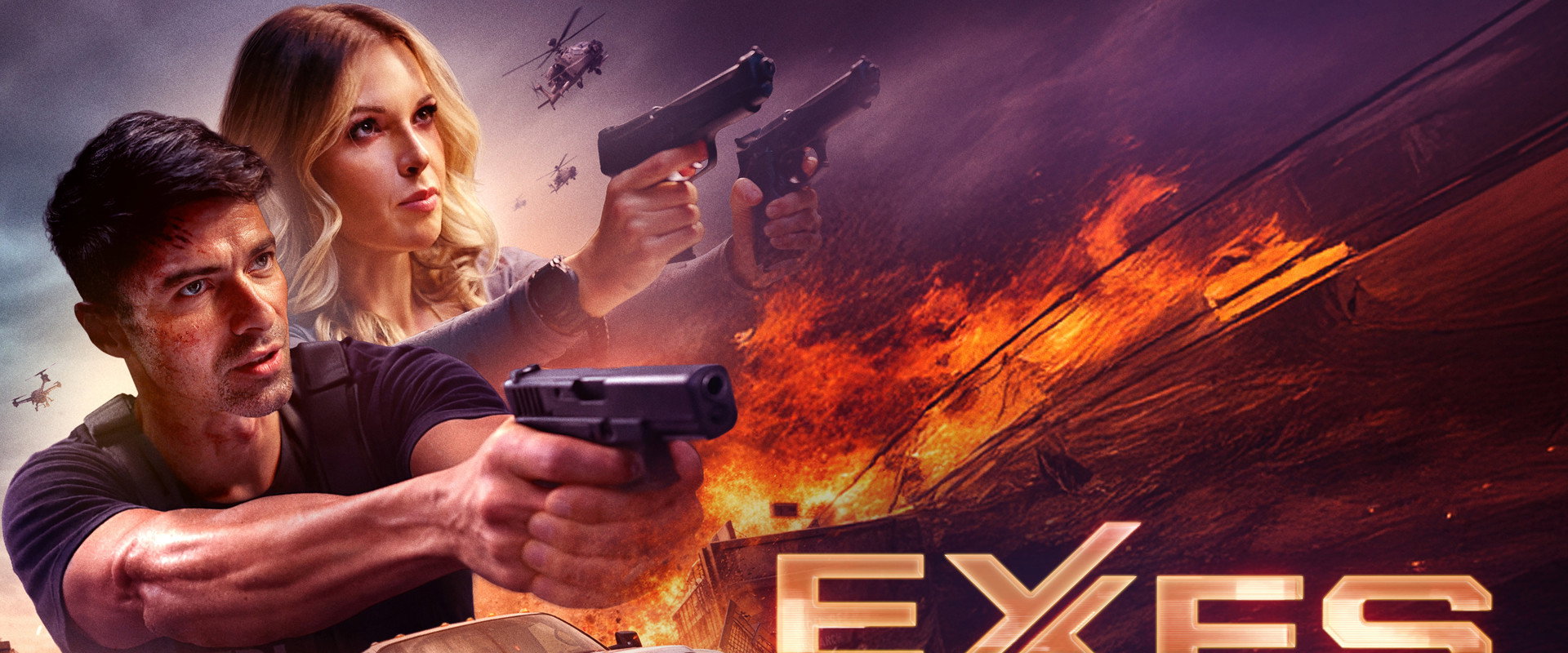 Exes backdrop