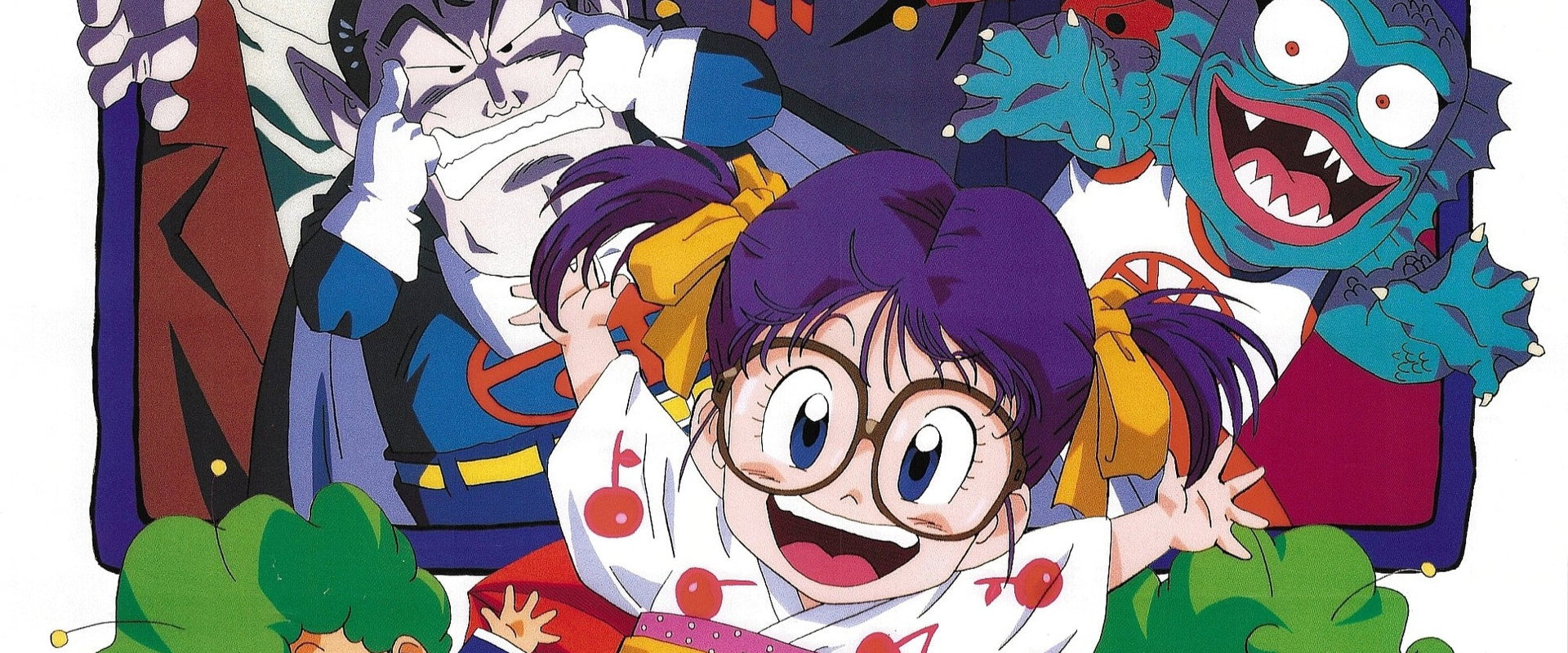 Dr. Slump and Arale-chan: N-cha!! Excited Heart of Summer Vacation backdrop