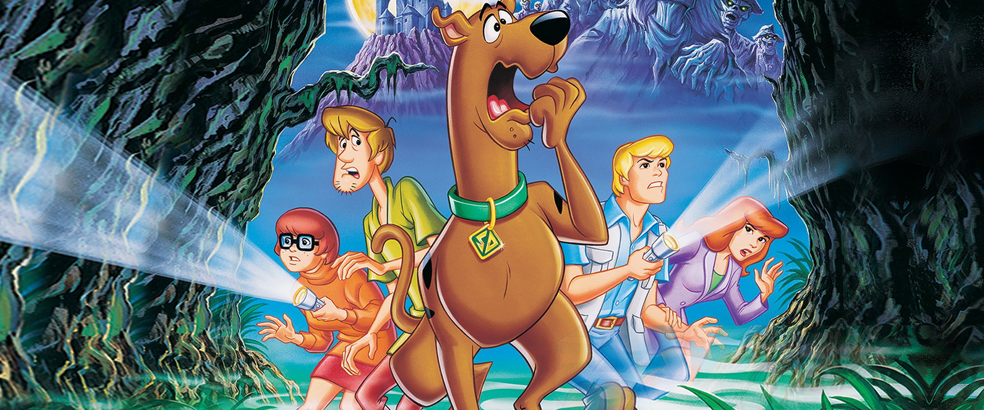 Scooby-Doo on Zombie Island backdrop