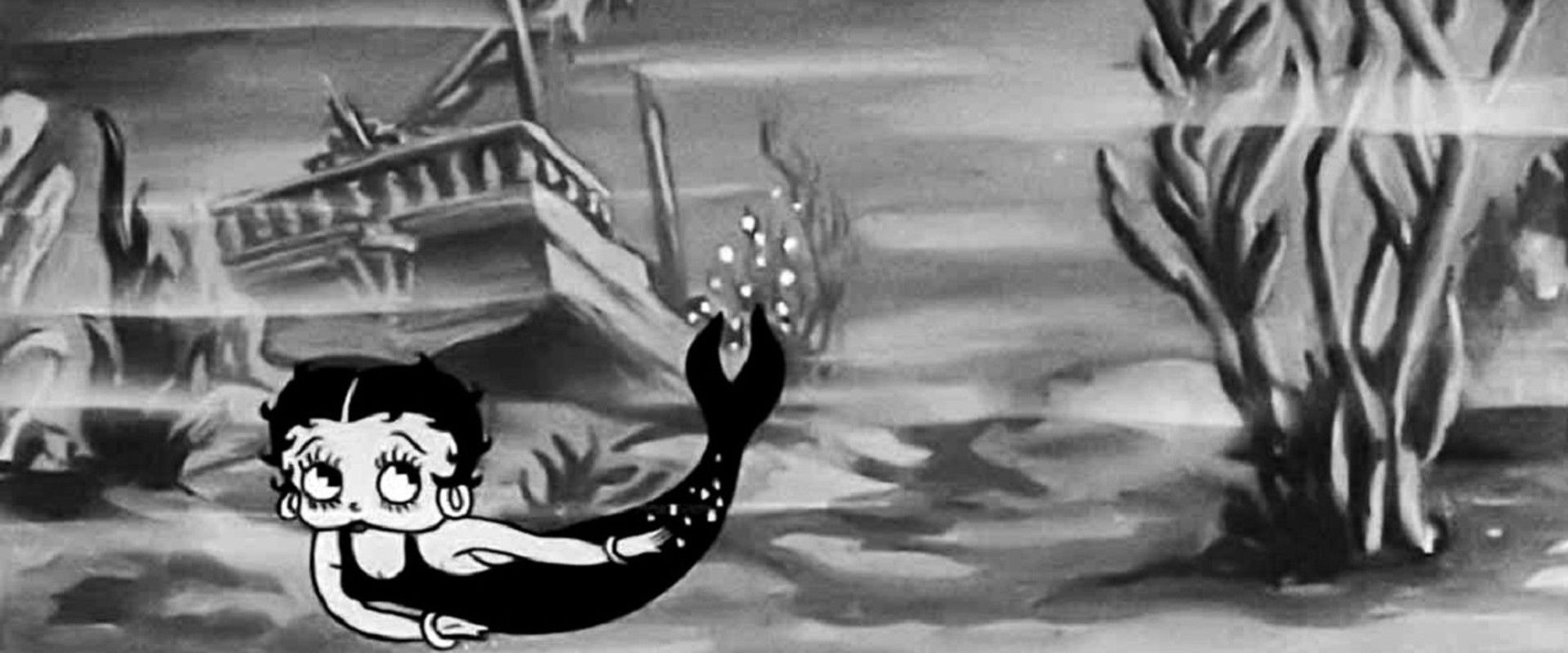 Betty Boop's Life Guard backdrop