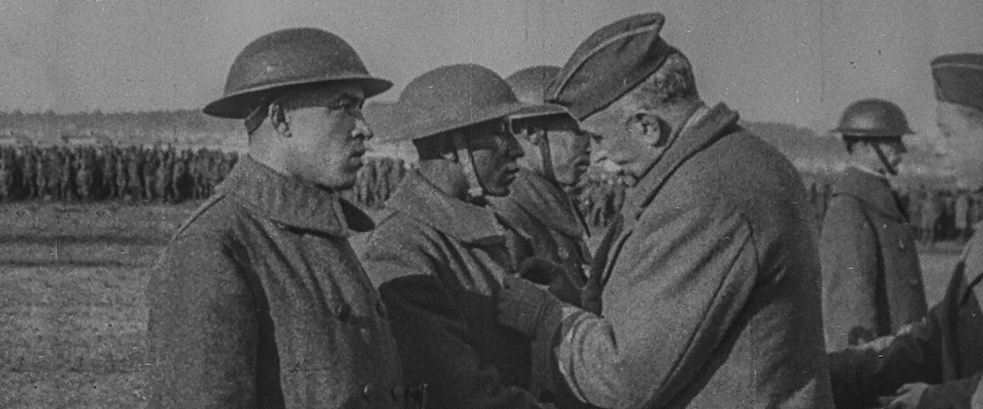 The Negro Soldier backdrop