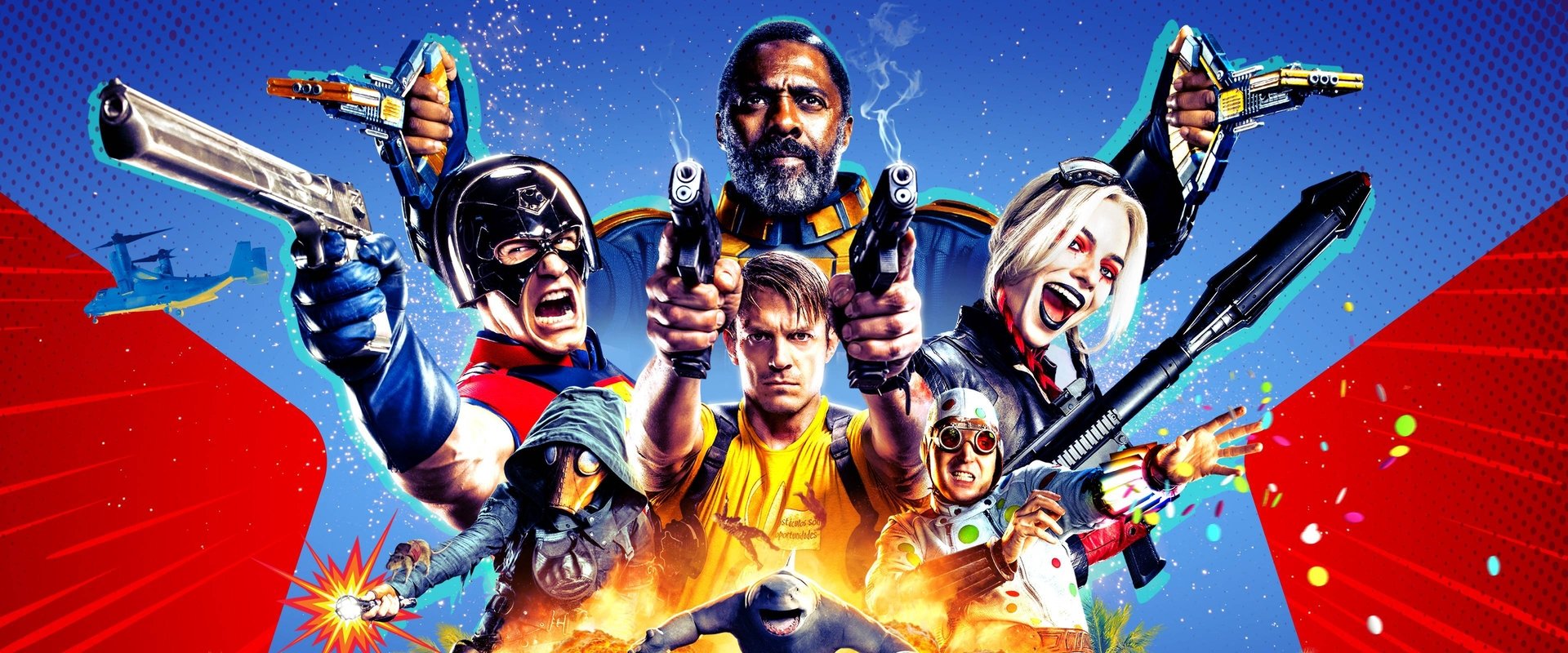 The Suicide Squad backdrop