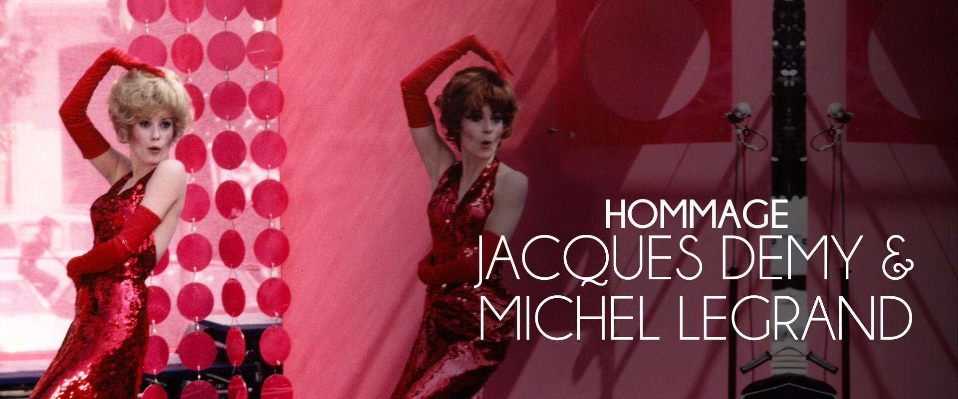 Hommage à Michel Legrand et Jacques Demy au festival Sœurs Jumelles backdrop
