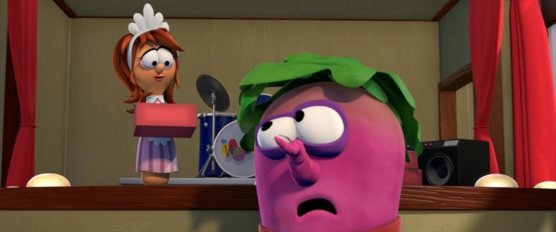 VeggieTales: Beauty and the Beet backdrop