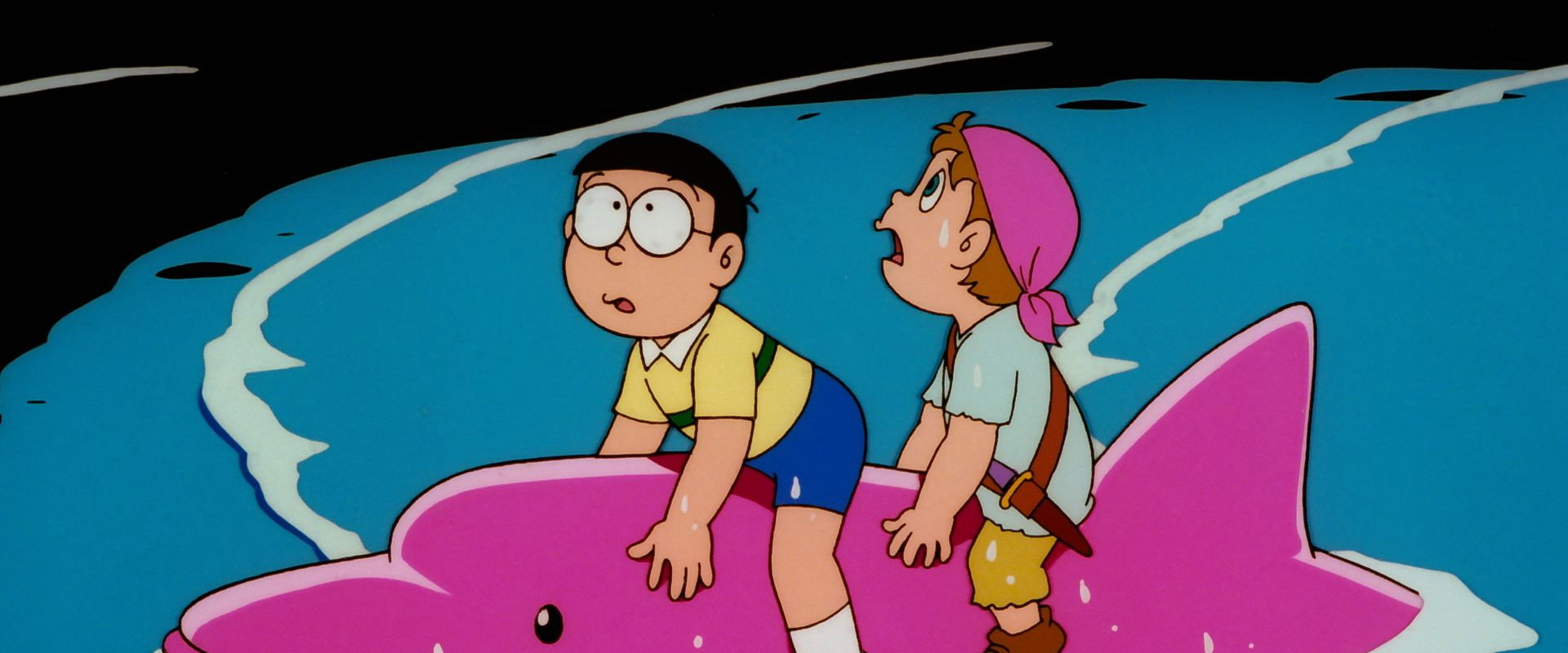 Doraemon: Nobita's Great Adventure in the South Seas backdrop