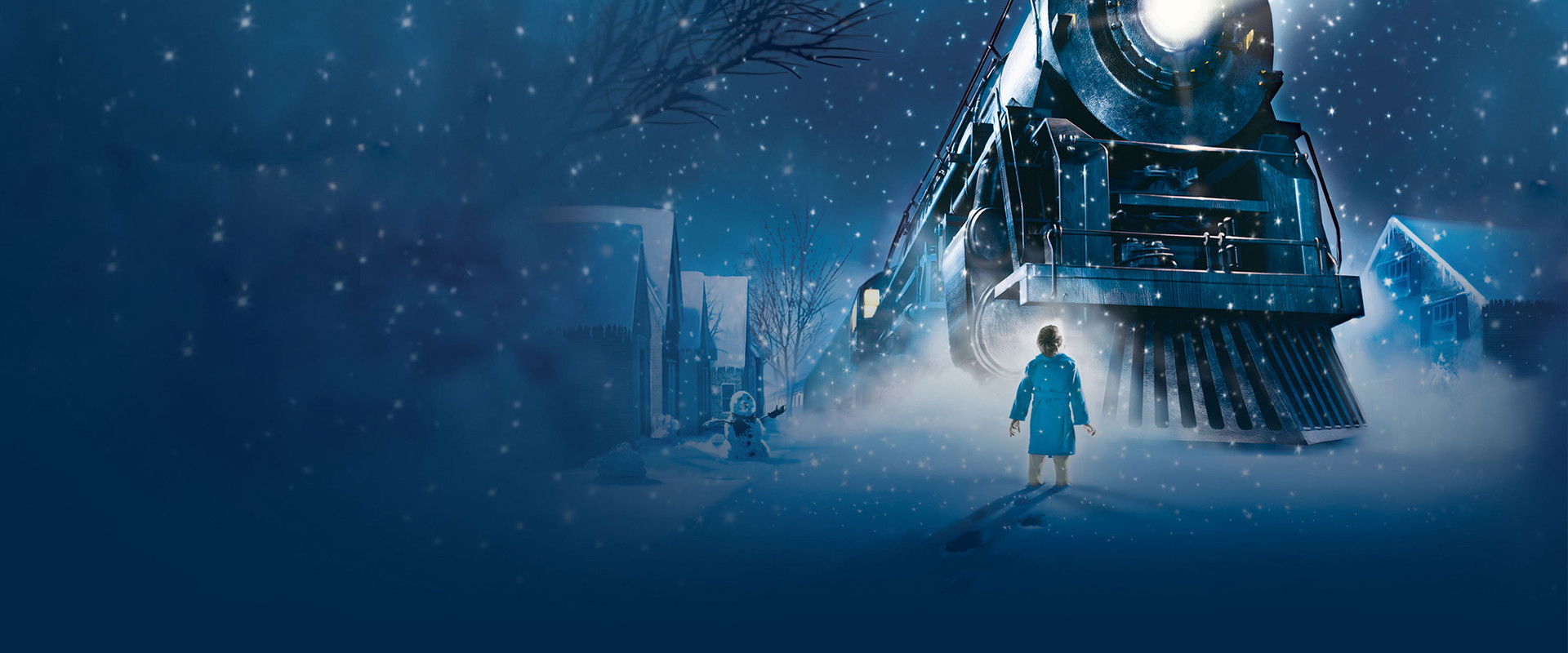 The Polar Express backdrop