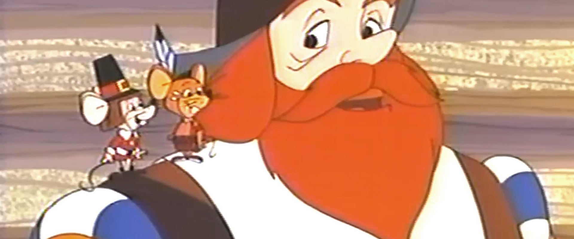 The Mouse on the Mayflower backdrop