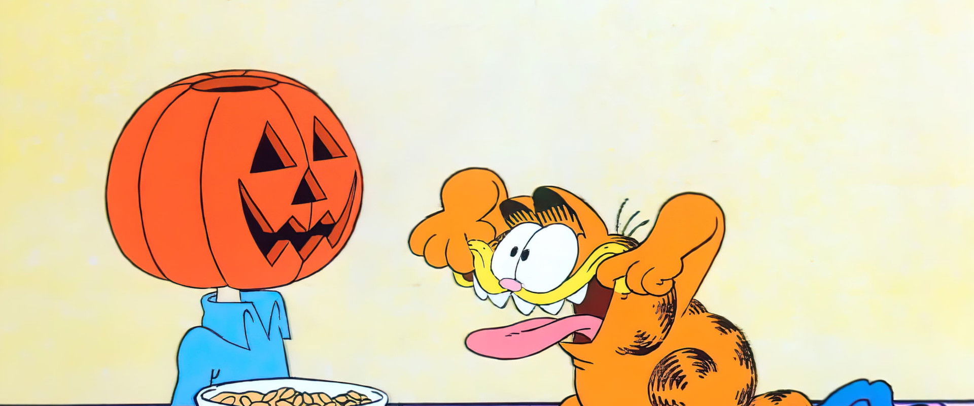 Garfield's Halloween Adventure backdrop