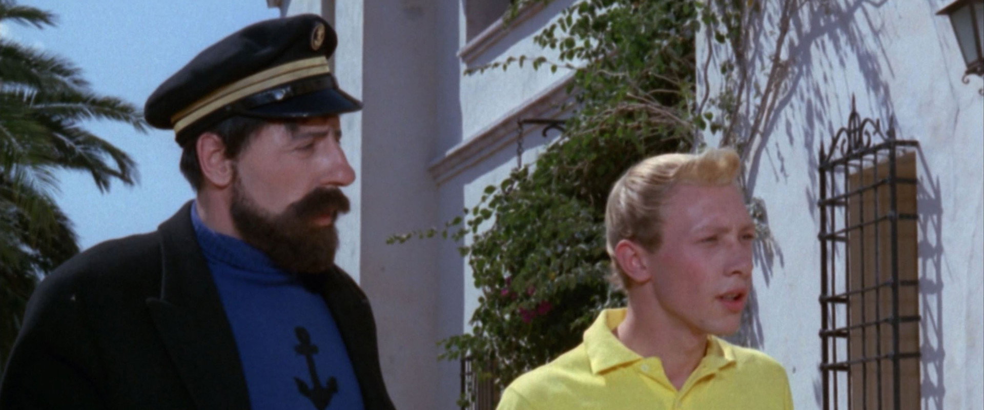 Tintin and the Blue Oranges backdrop