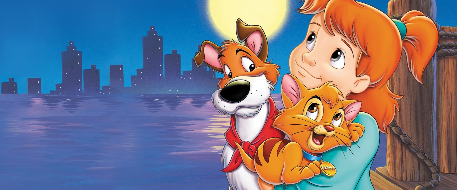 Oliver & Company backdrop