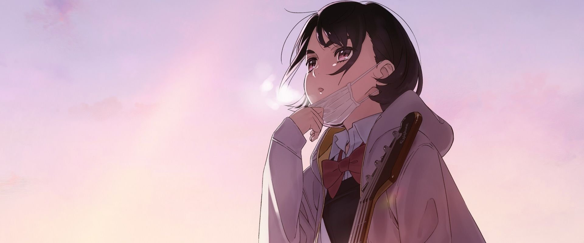 Her Blue Sky backdrop