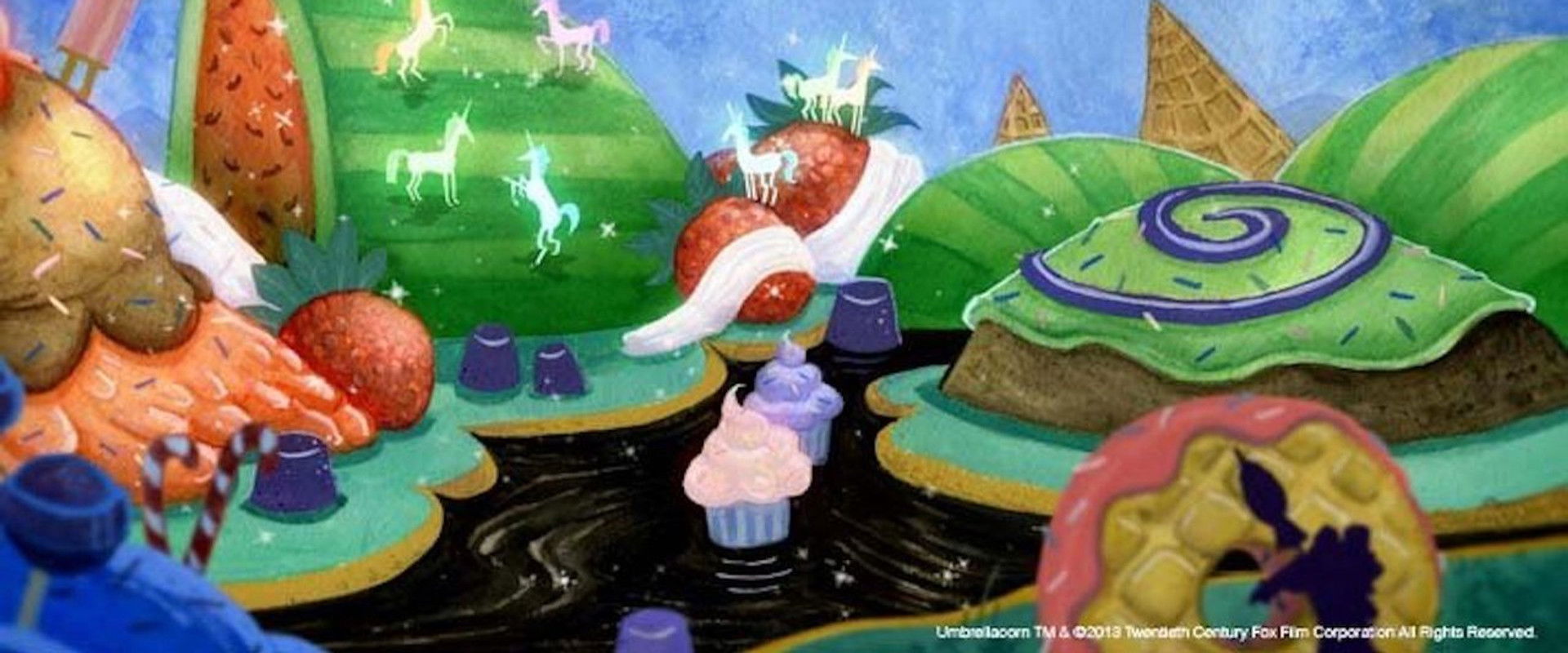 Umbrellacorn backdrop