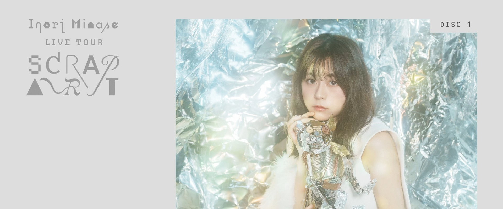 Inori Minase LIVE TOUR 2023 SCRAP ART backdrop