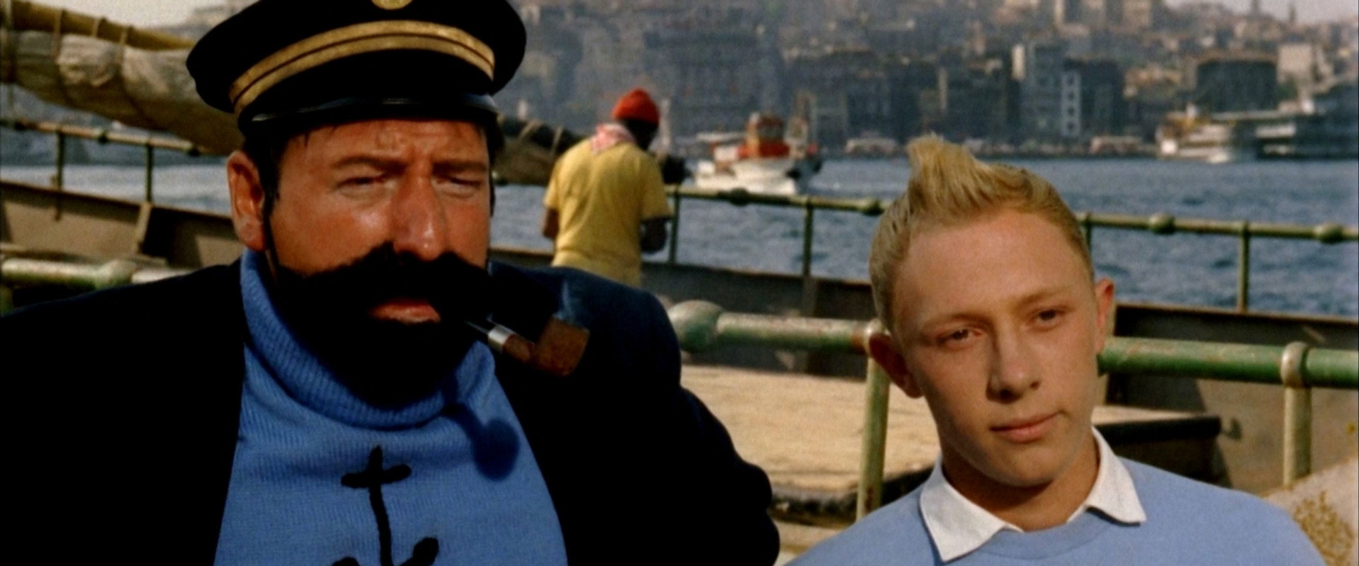 Tintin and the Mystery of the Golden Fleece backdrop