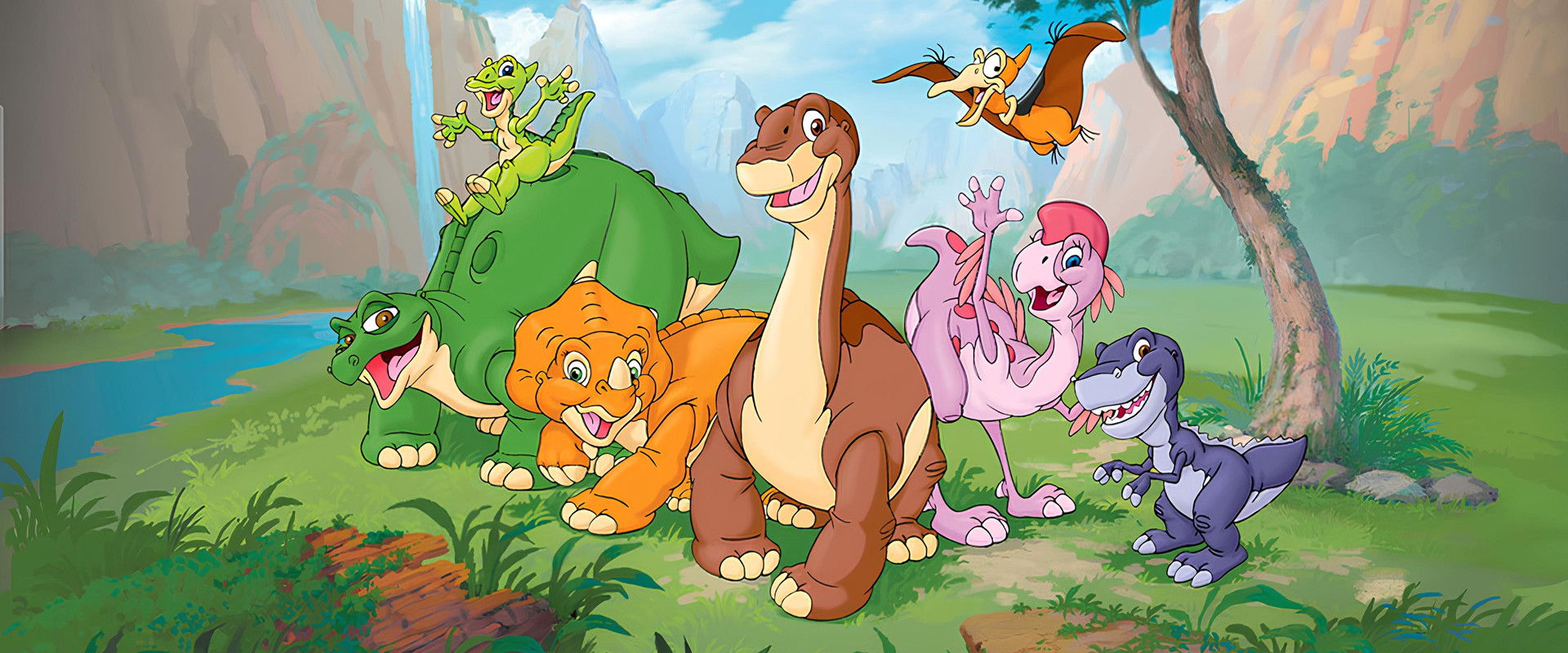 The Land Before Time XII: The Great Day of the Flyers backdrop