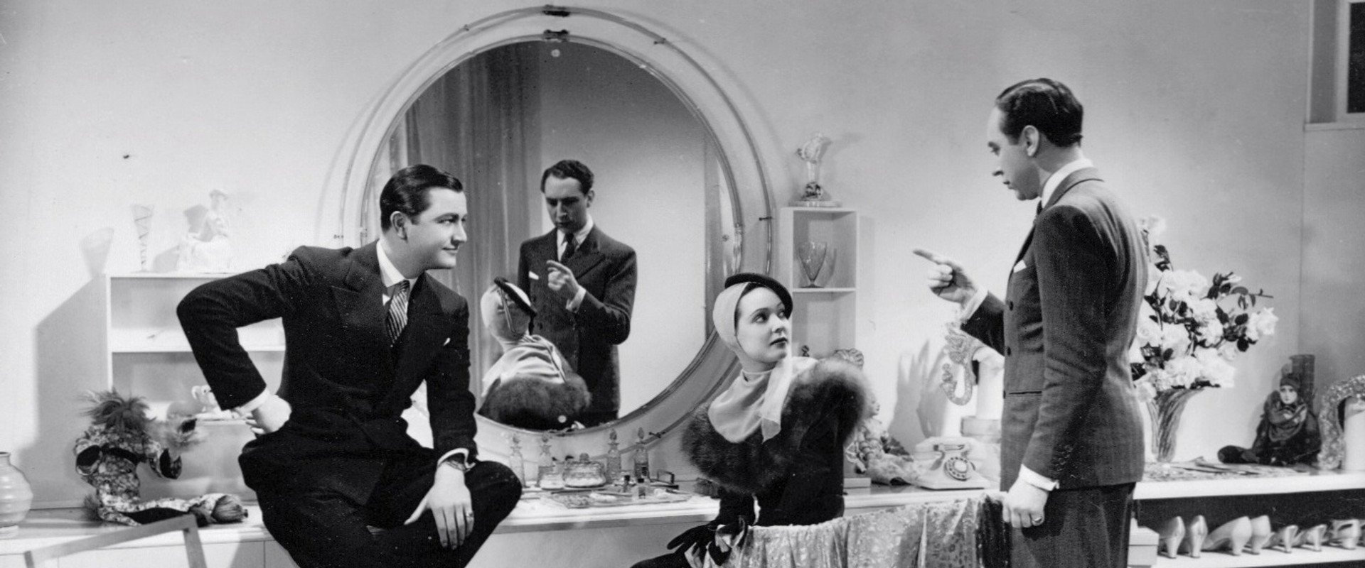 It's Love Again backdrop