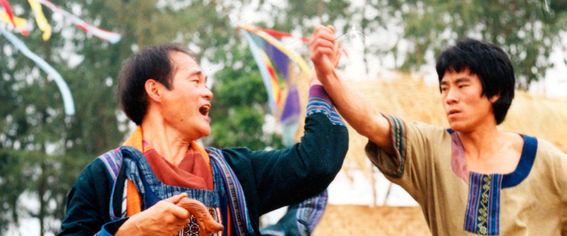 Trinity Goes East backdrop