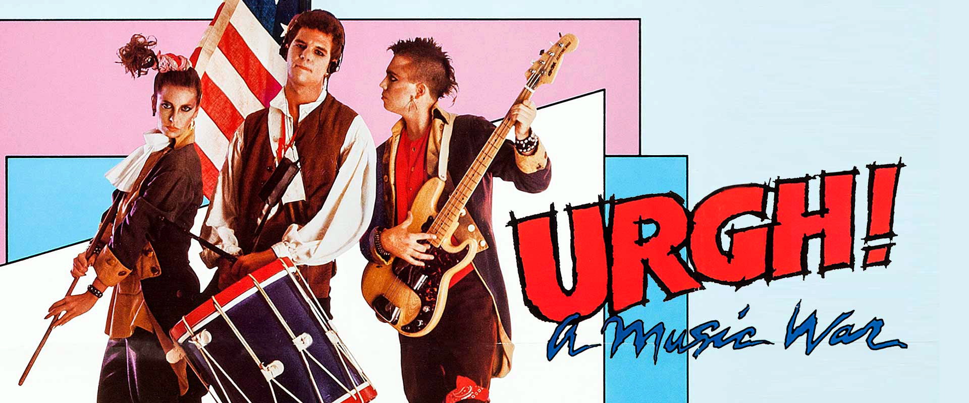 Urgh! A Music War backdrop