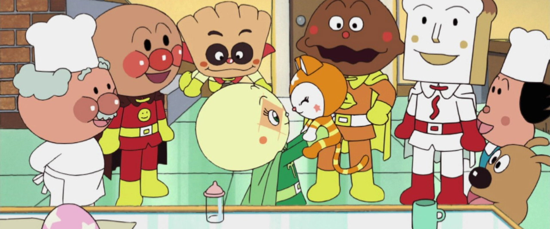 Go! Anpanman: Nyanii of the Country of Dream Cats backdrop